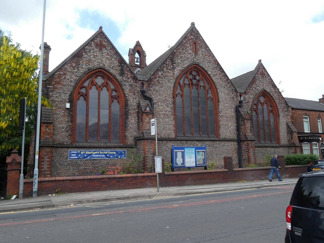 All Saints Church in Stockport, Greater Manchester