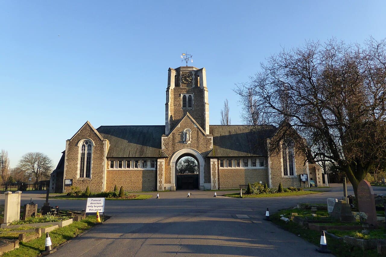 Camberwell New Cemetery Chapel in London, Greater London