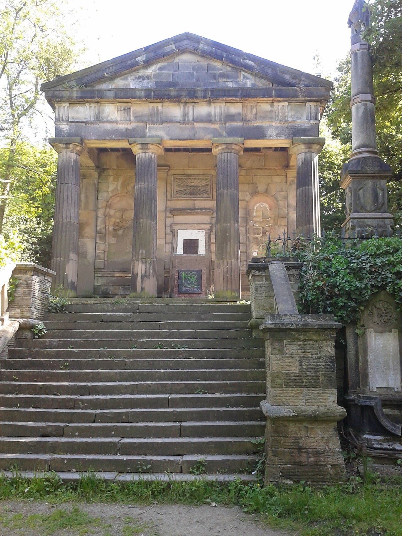Old Chapel at General Cemetery in Sheffield, South Yorkshire