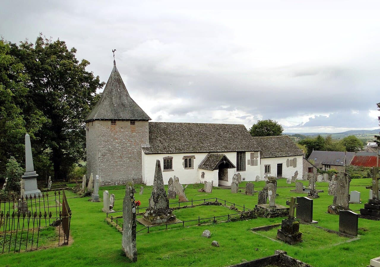 St Bilo's Church in Brecon, Powys