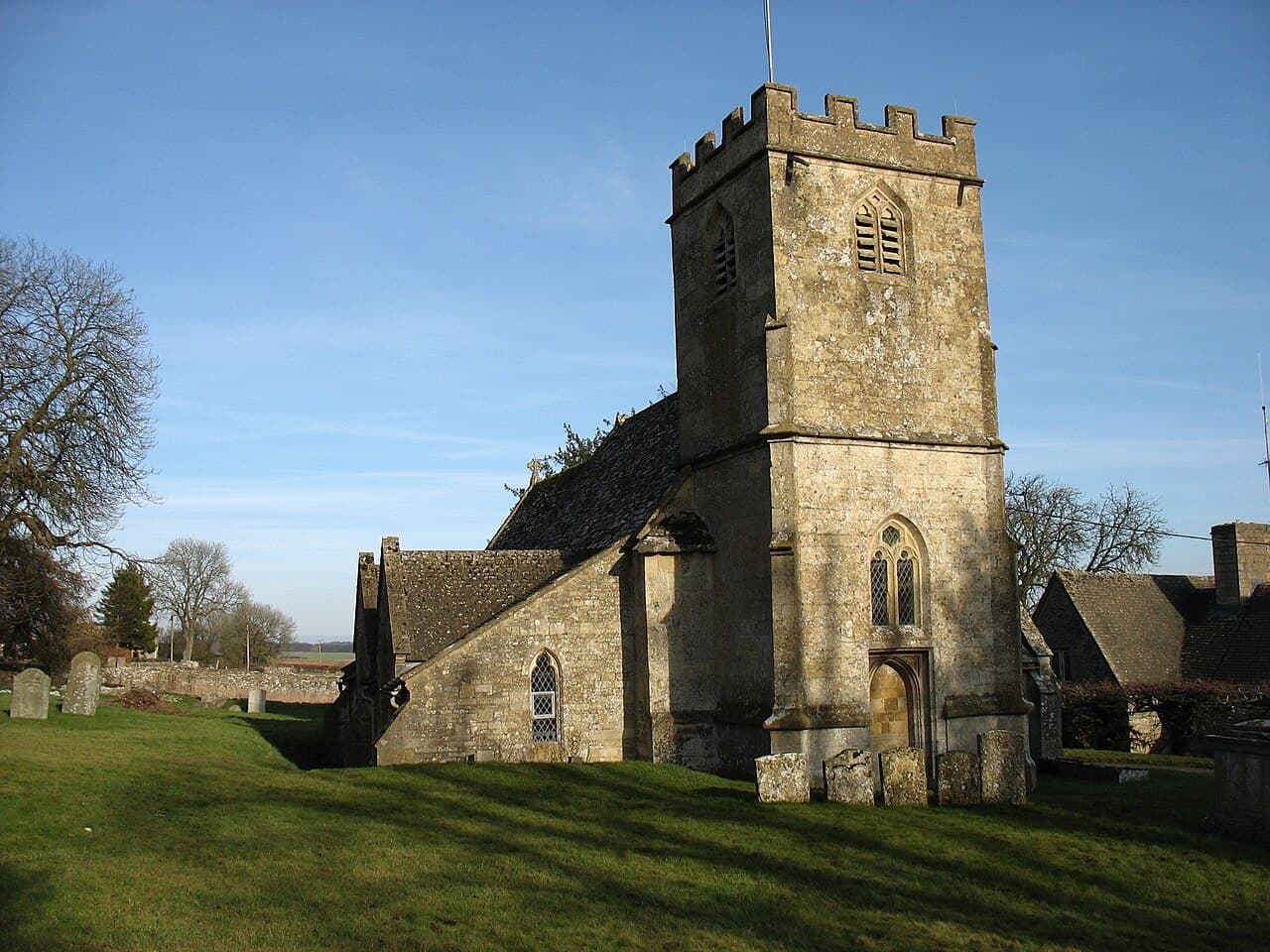 Church of St Andrew in Upper Turkdean, Gloucestershire