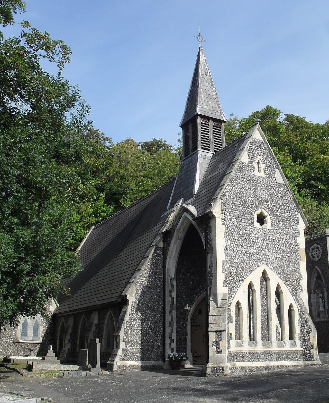 Brighton Extra Mural Cemetery Cemetery Chapel in Brighton, East Sussex