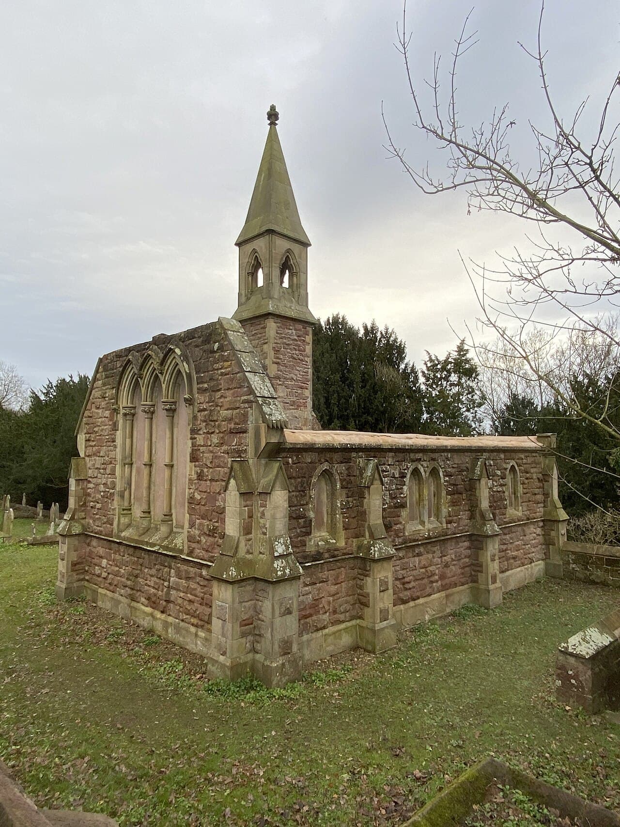Mortuary Chapel in Wrexham County Borough, Wrexham