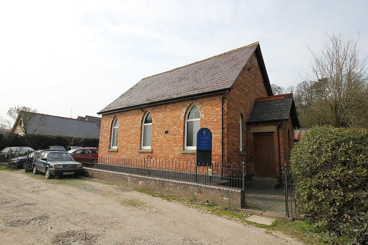 Higher Wych Methodist Chapel in Tilstock, Whitchurch, Shropshire