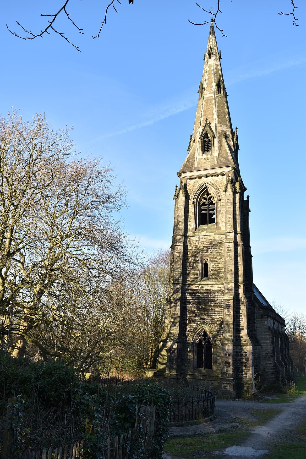 New Chapel At General Cemetery in Sheffield, South Yorkshire