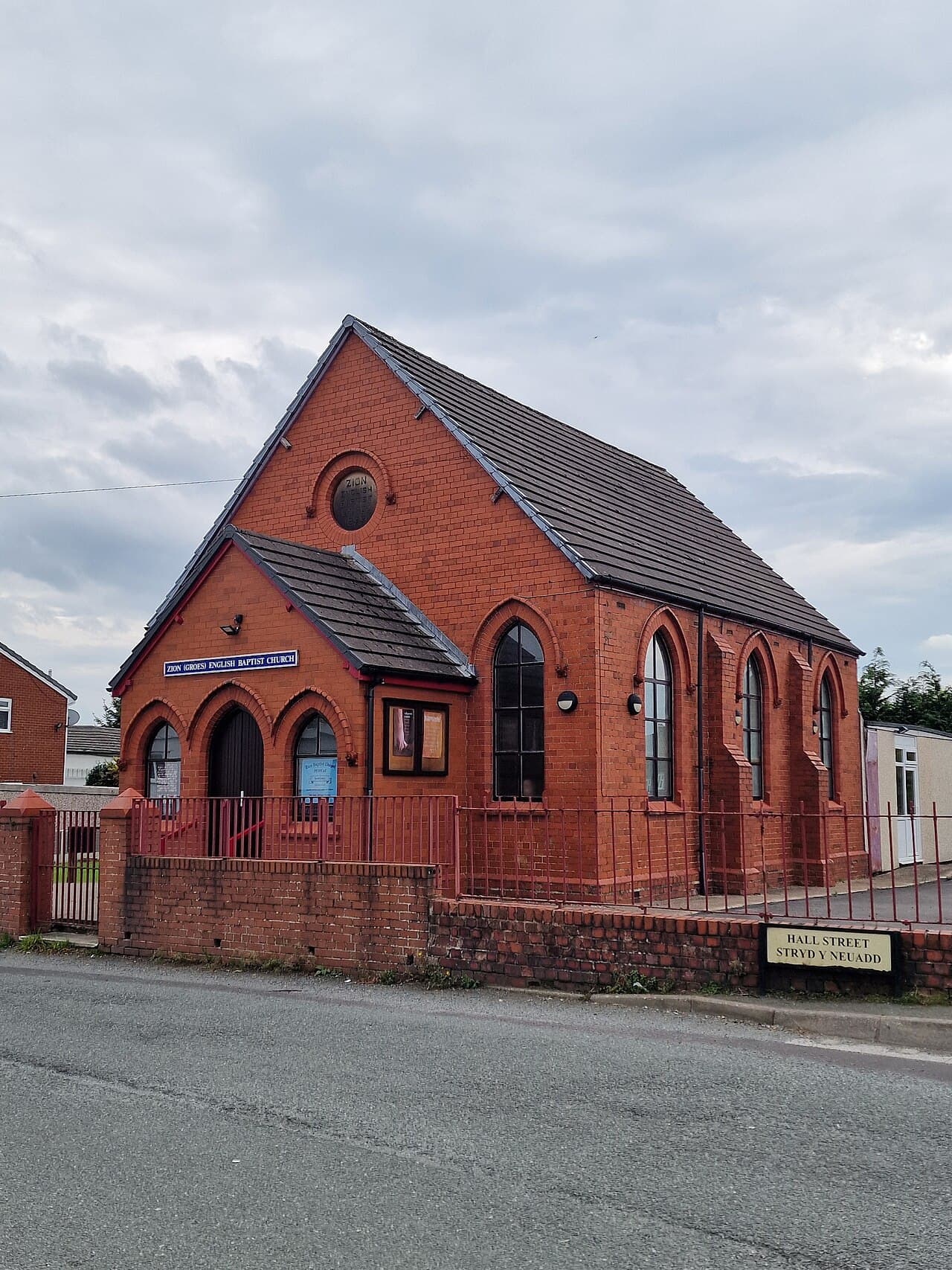Groes English Baptist Church in Rhosllanerchrugog, Wrexham