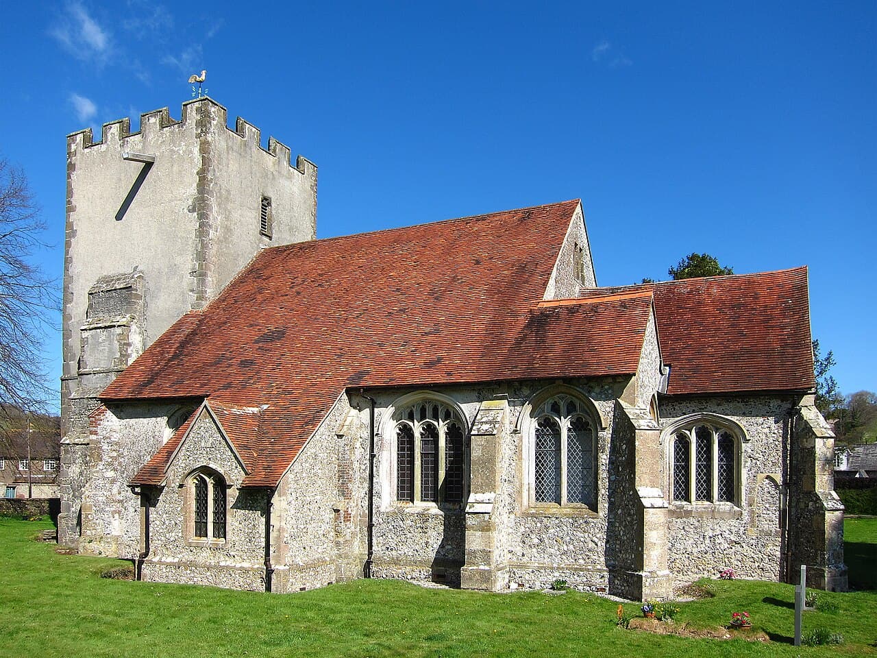 The Parish Church of the Blessed Virgin Mary in Singleton, West Sussex