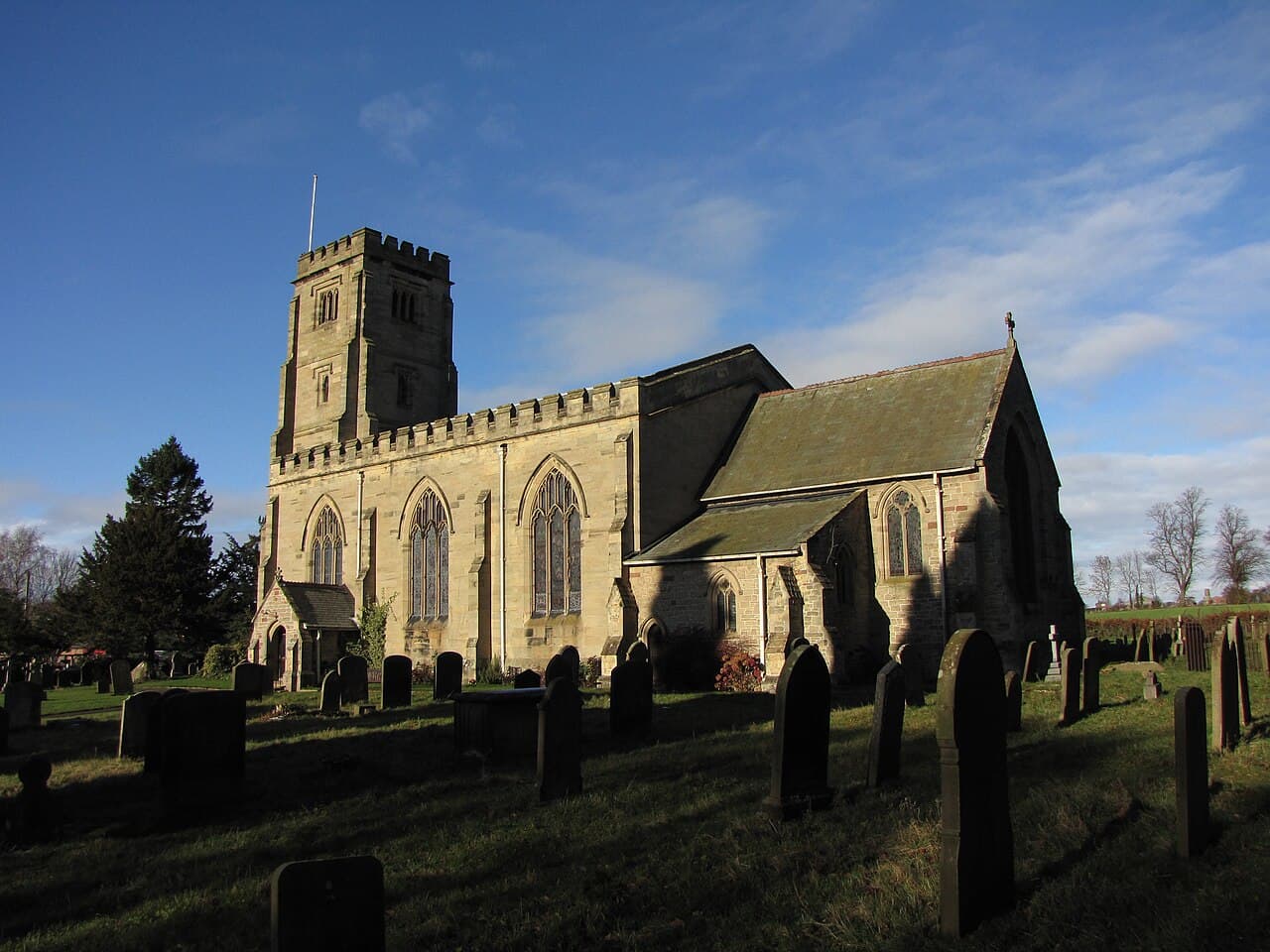 Church of St John the Evangelist in Ripon, North Yorkshire