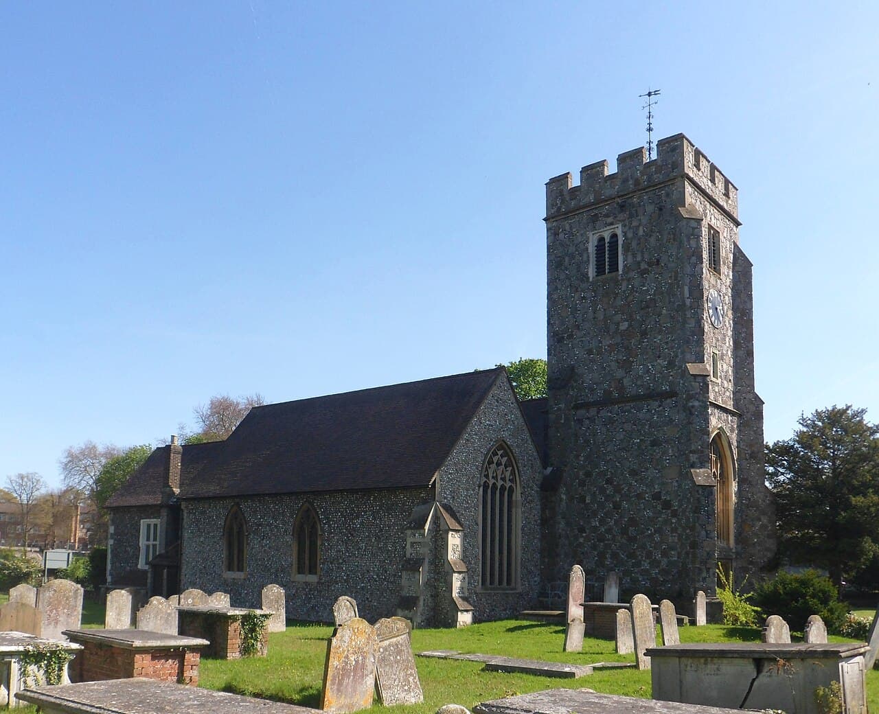 Church of St John the Evangelist in Guildford, Surrey
