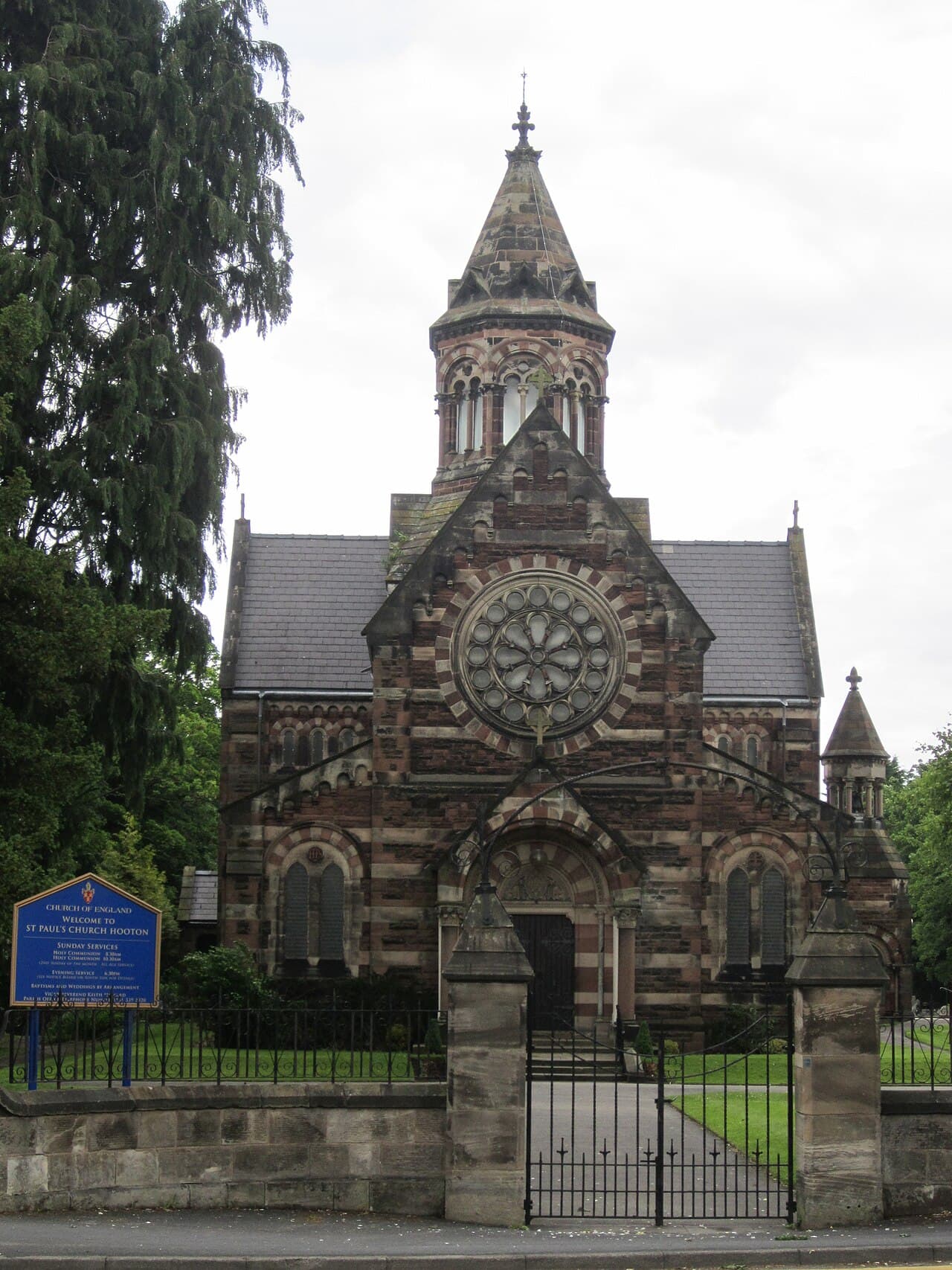 St Paul's Church in Ellesmere Port, Cheshire