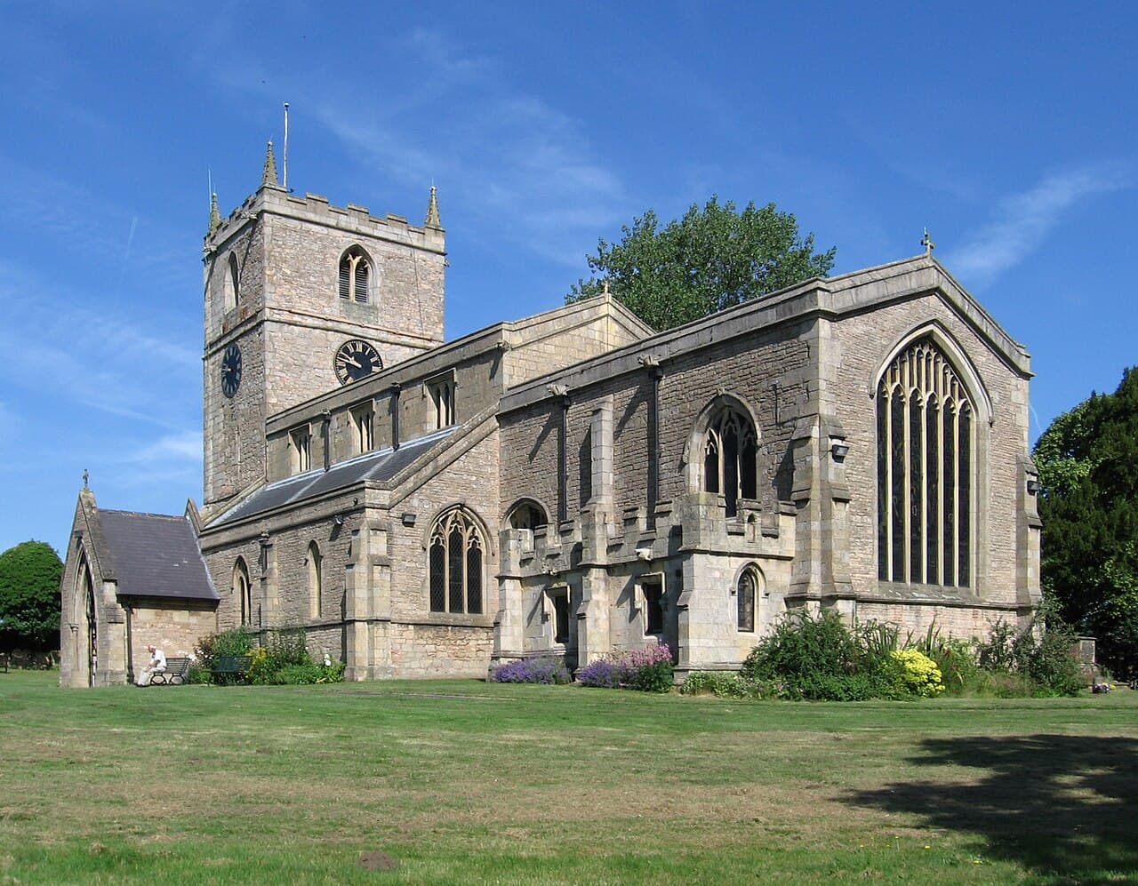 Warsop Parish Church (St Peter & St Paul) in Mansfield, Nottinghamshire