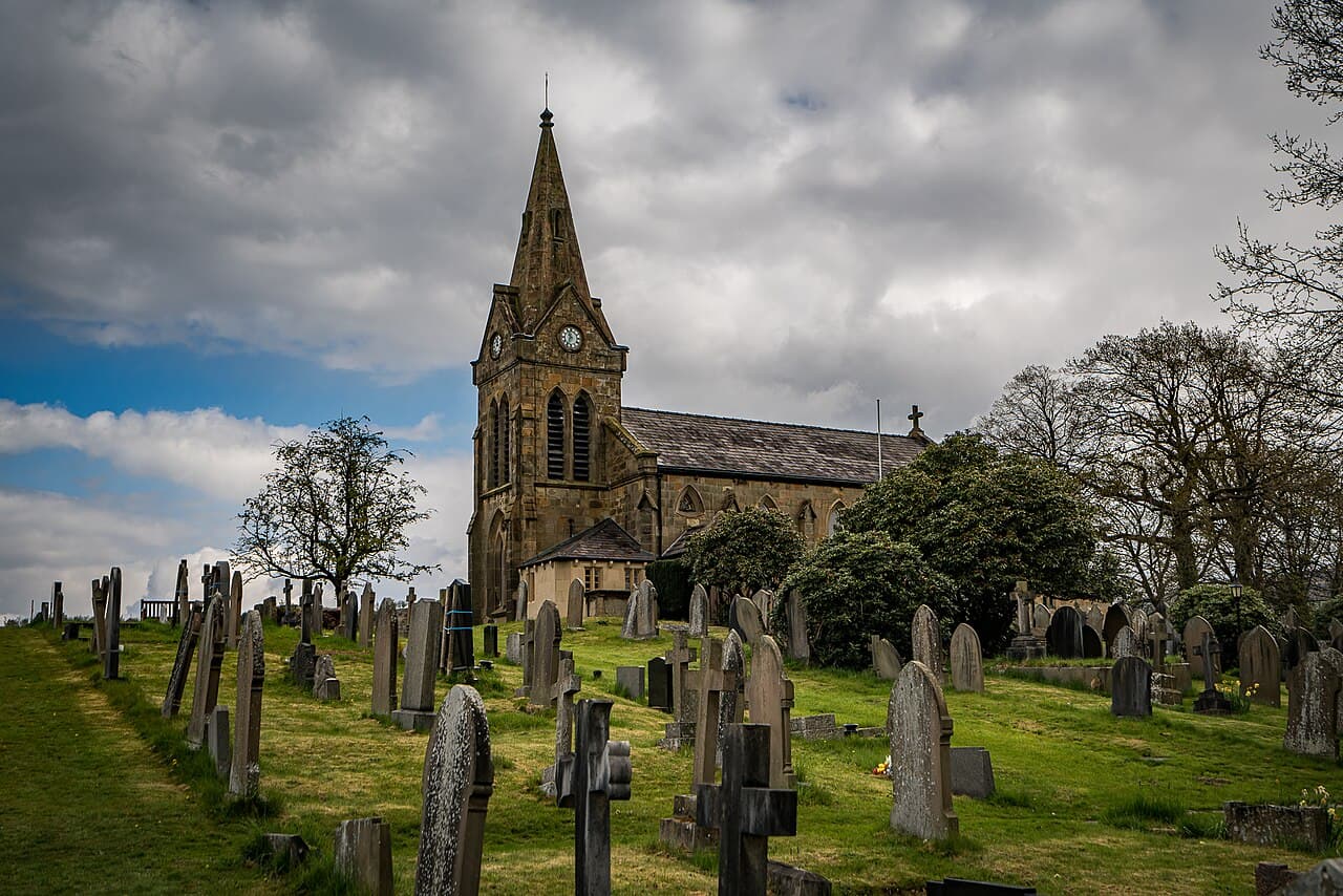 St James C of E Church in Macclesfield, Cheshire