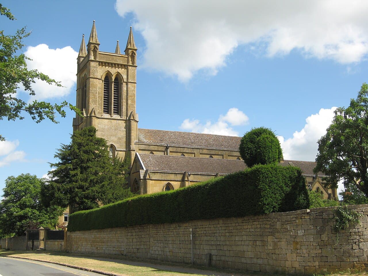 St Michael and All Angel's Church in Broadway, Worcestershire