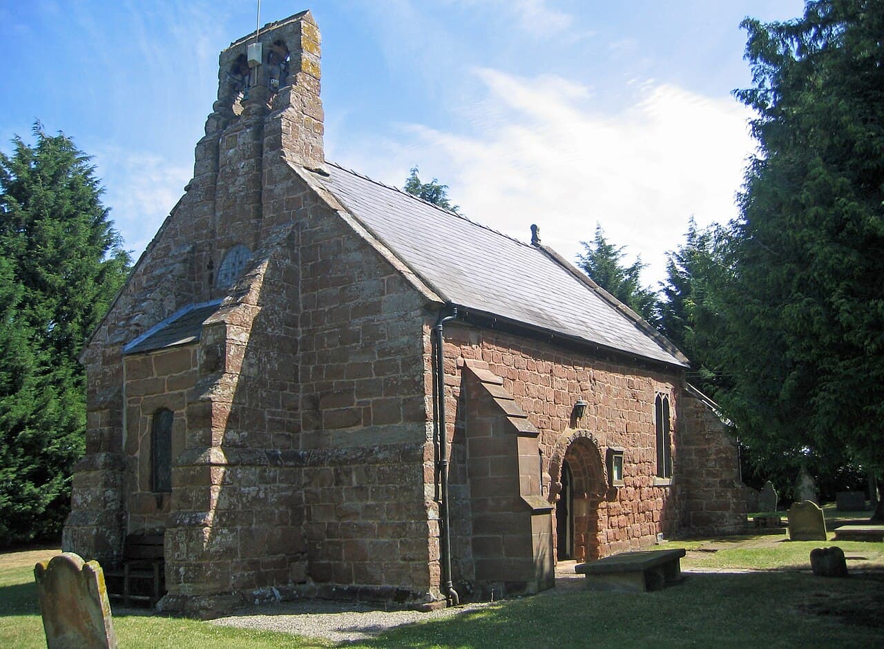 St Edith's Church, Shocklach in Church Shocklach, Cheshire