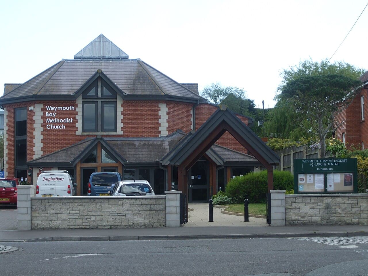 Weymouth Bay Methodist Church in Weymouth, Dorset