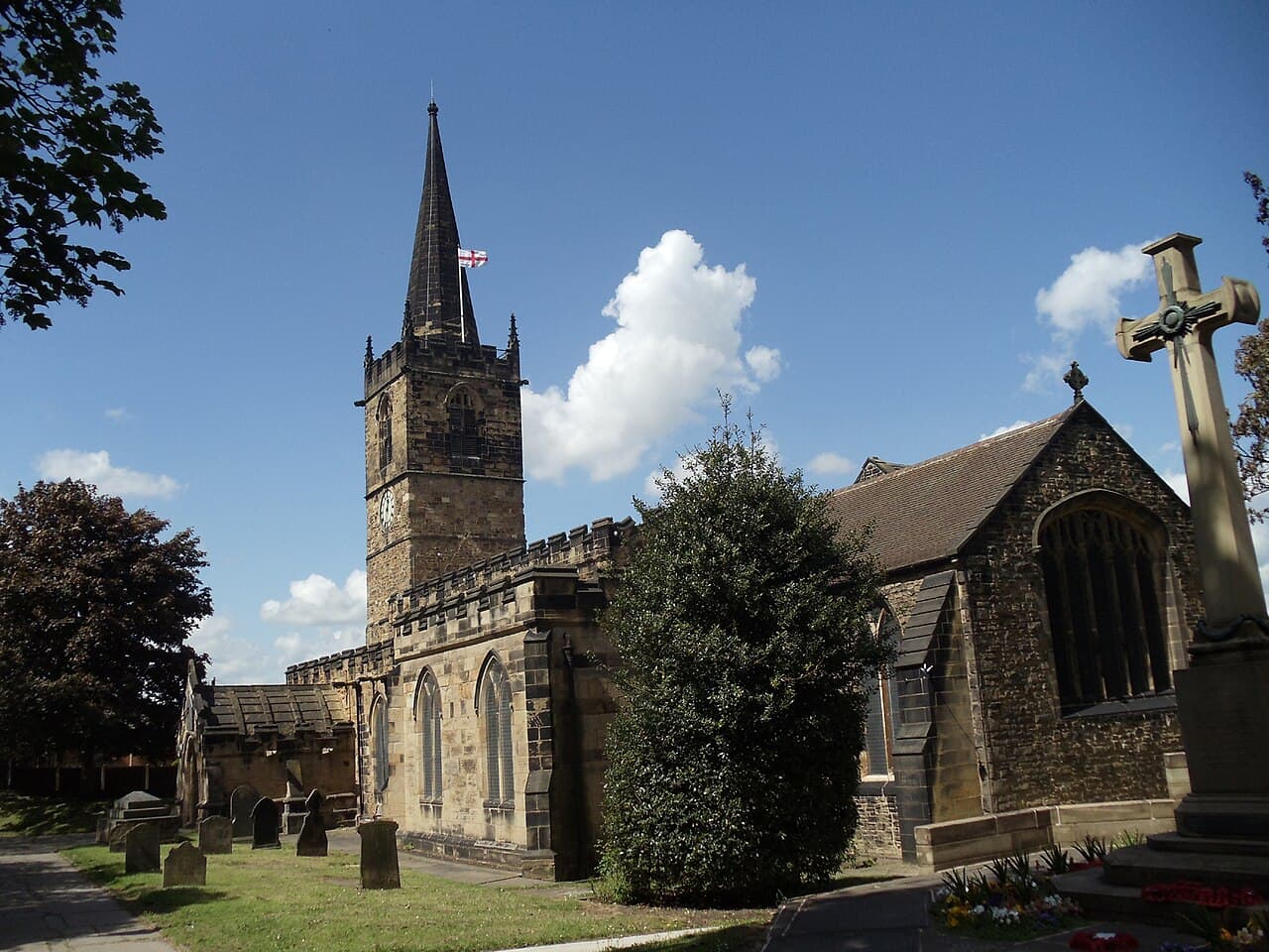 Church of All Saints in Rotherham, South Yorkshire