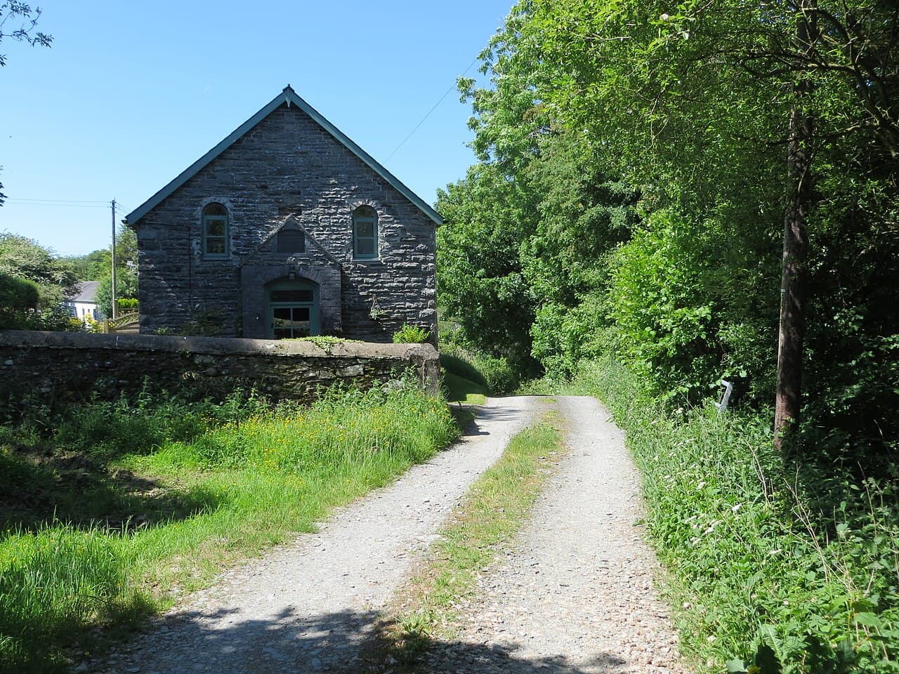 Bethel Welsh Baptist Church in Ystrad Meurig, Ceredigion