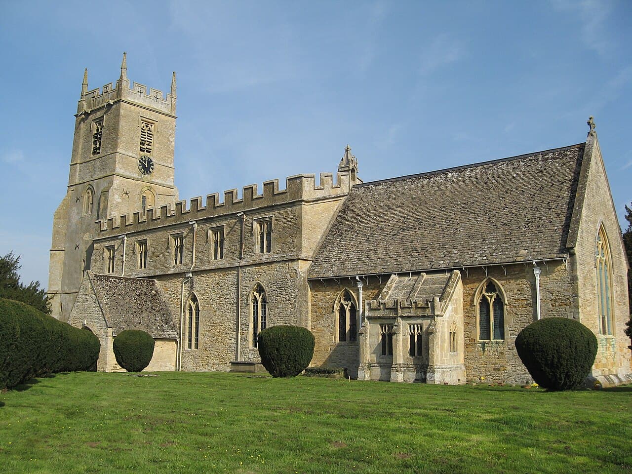 Church of St Peter and St Paul in Long Compton, Warwickshire