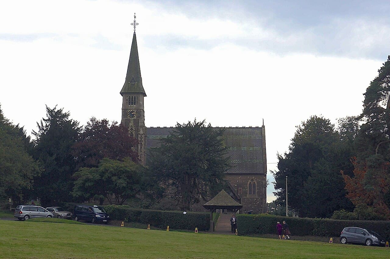 Church of St Mary at South End of Village Green in Sundridge with Ide Hill, Kent