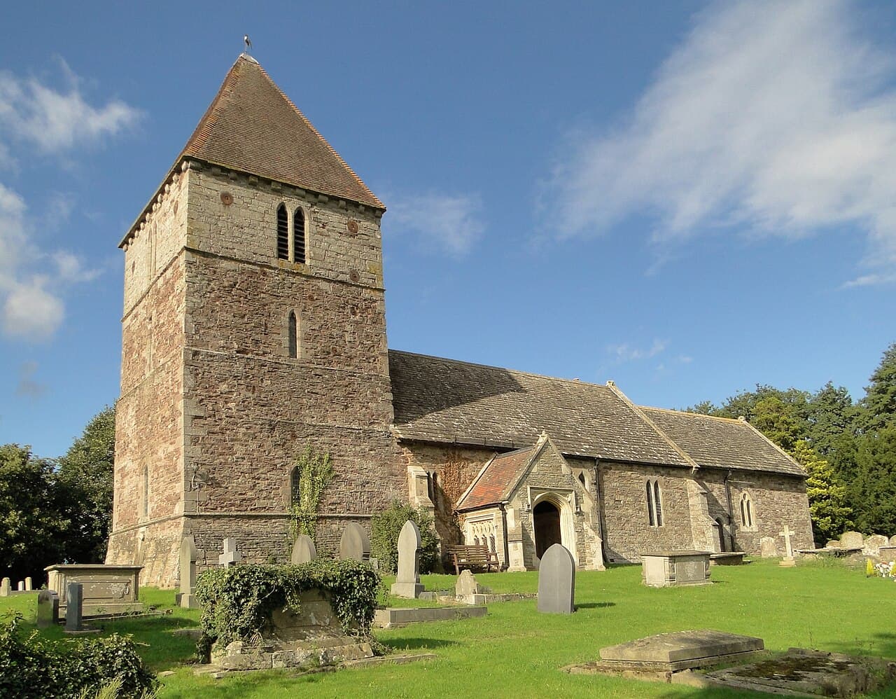 Church of St Mary in Staunton on Wye, Herefordshire