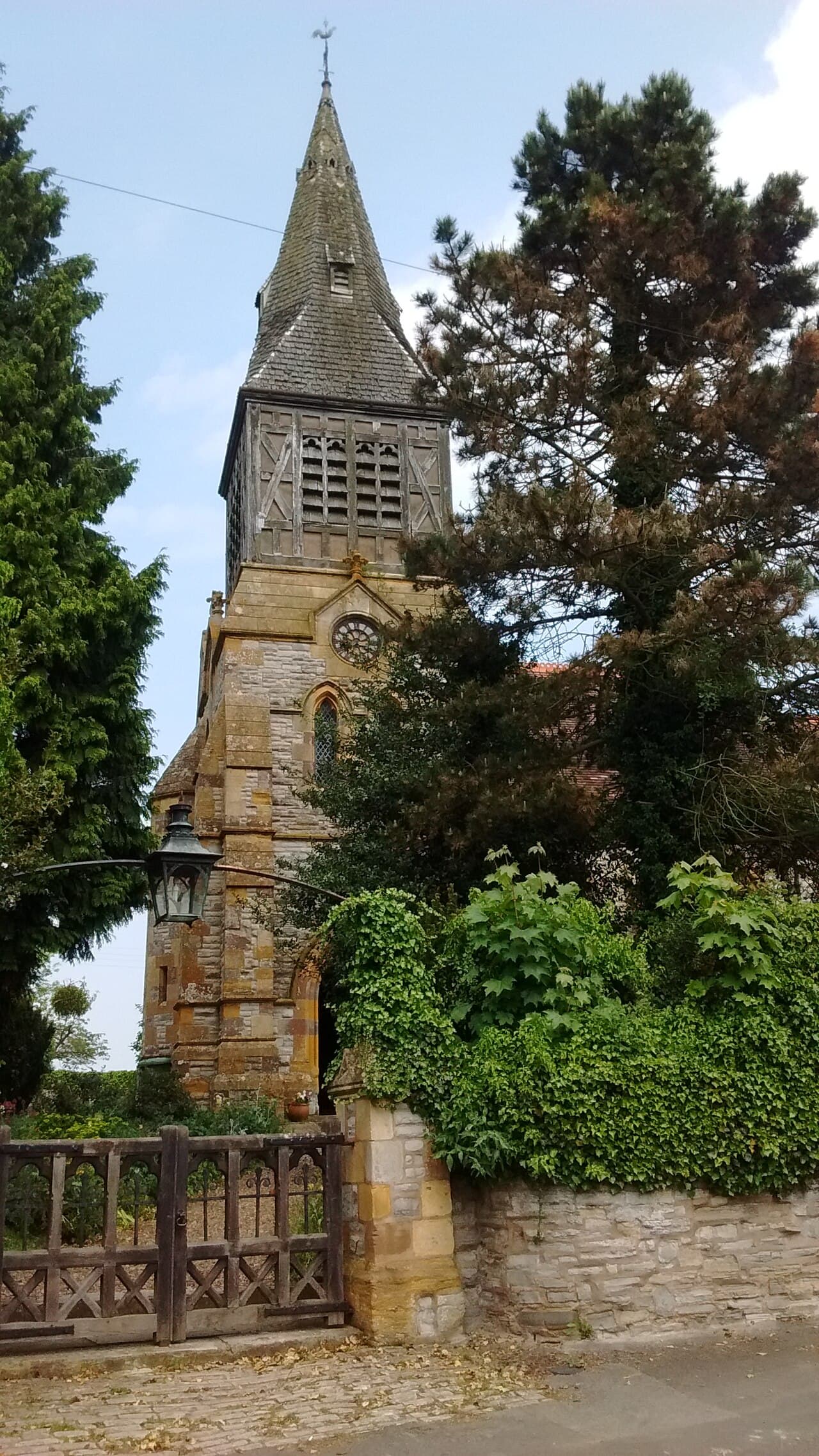 Church of St Andrew in Temple Grafton, Warwickshire