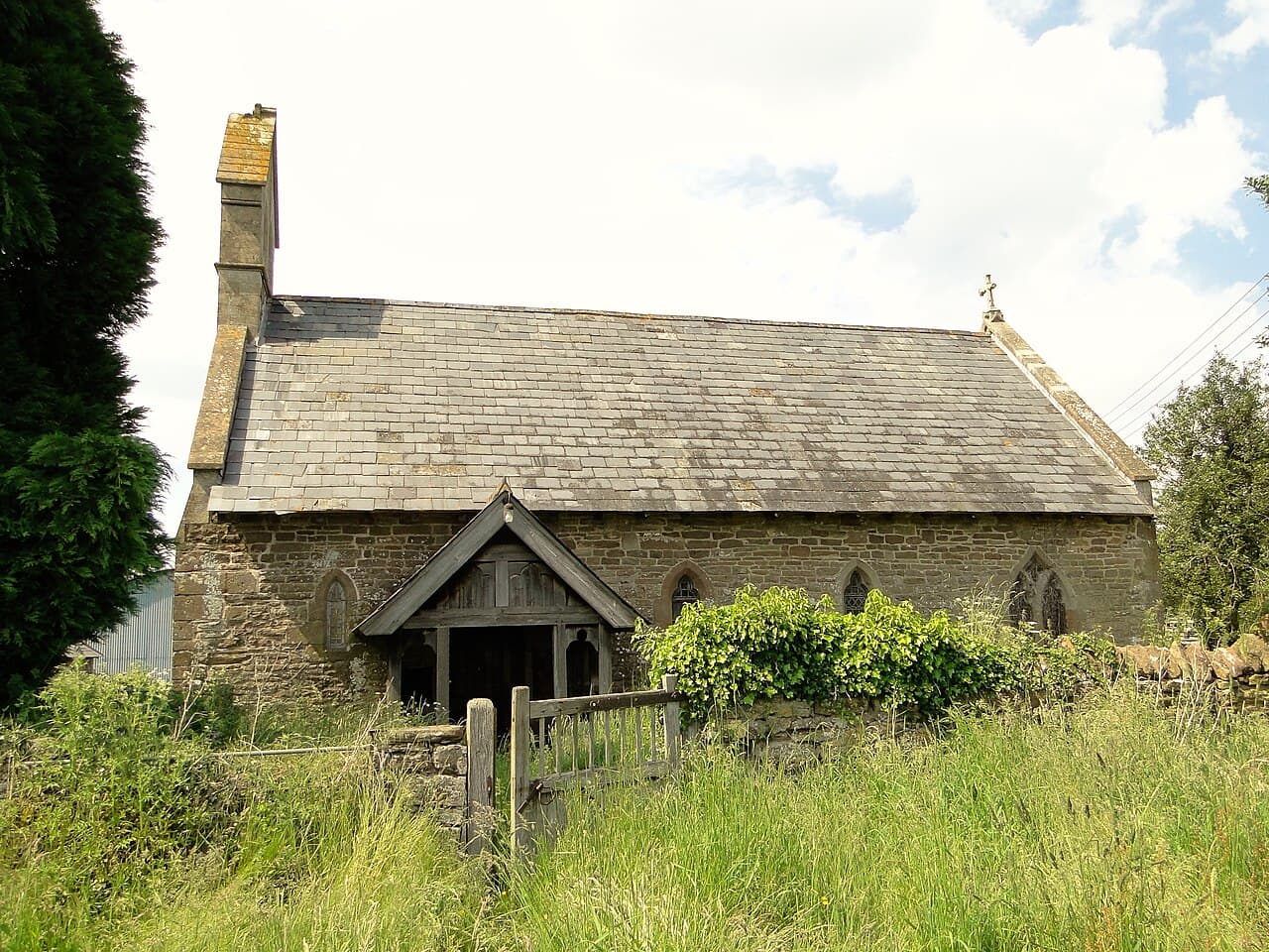 Church of St John of Jerusalem in Bolstone, Herefordshire