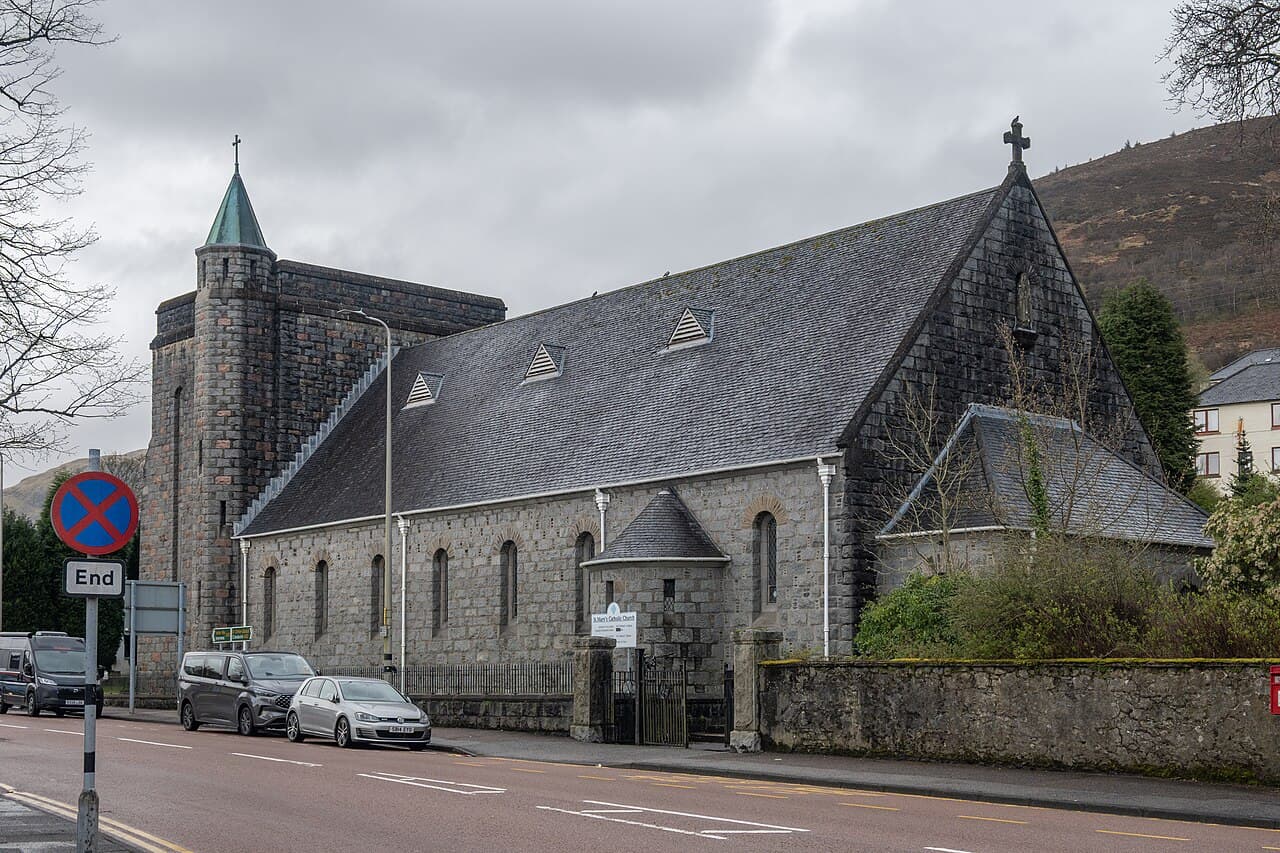 St Mary's Church, Belford Road, Fort William in Fort William, Highland