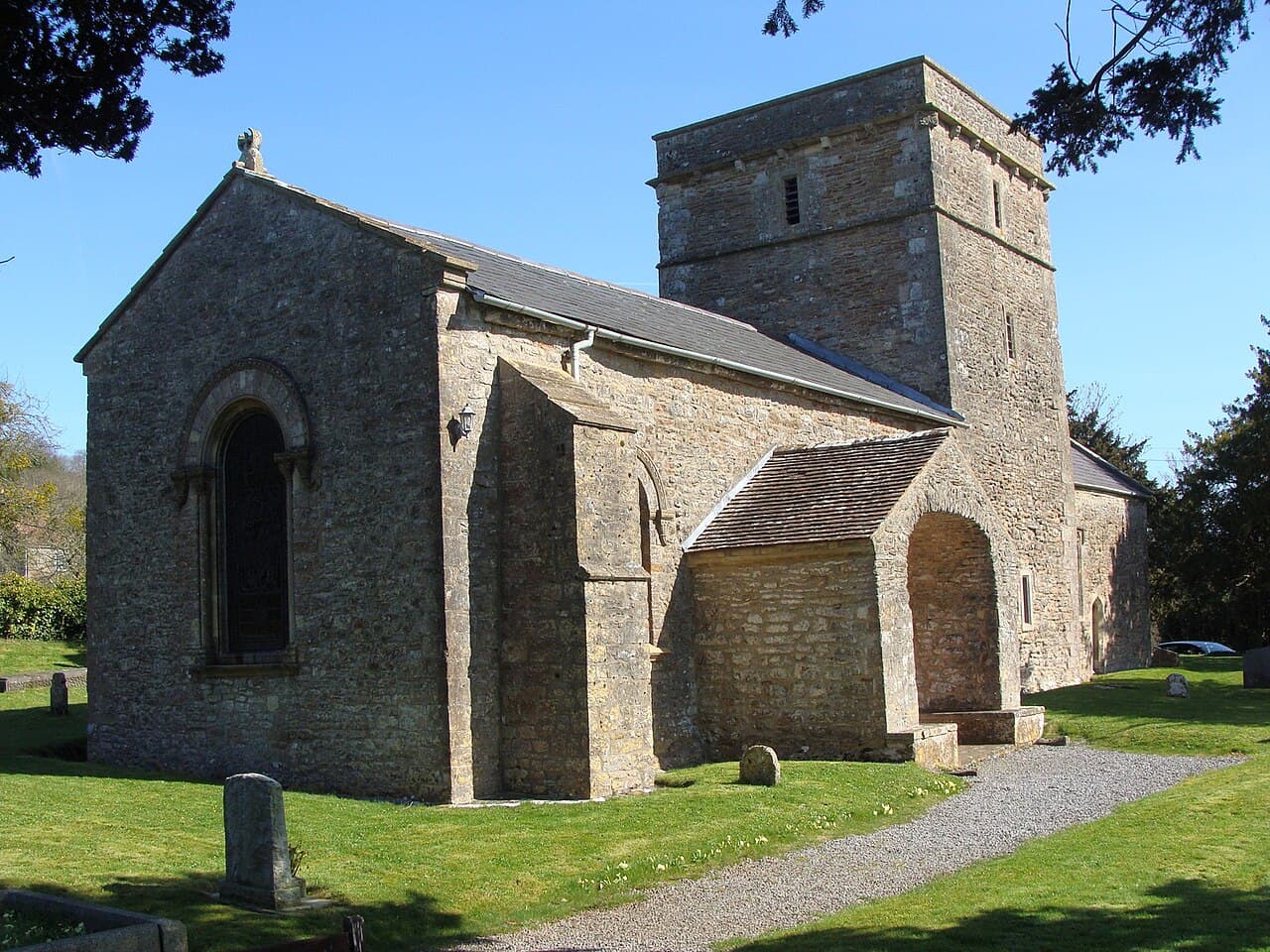 Church of St Mary, Christon in Axbridge, Somerset