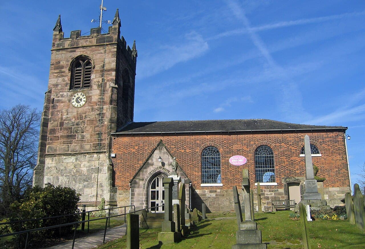 All Saints Church, Church Lawton in Stoke-on-Trent, Staffordshire