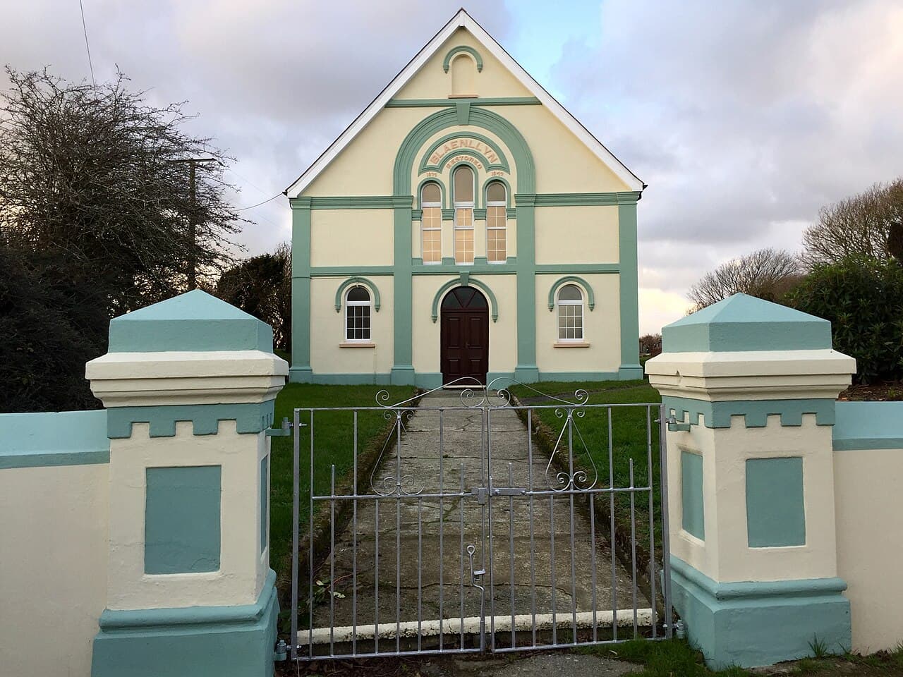 Blaenllyn Welsh Baptist Church in Haverfordwest, Pembrokeshire