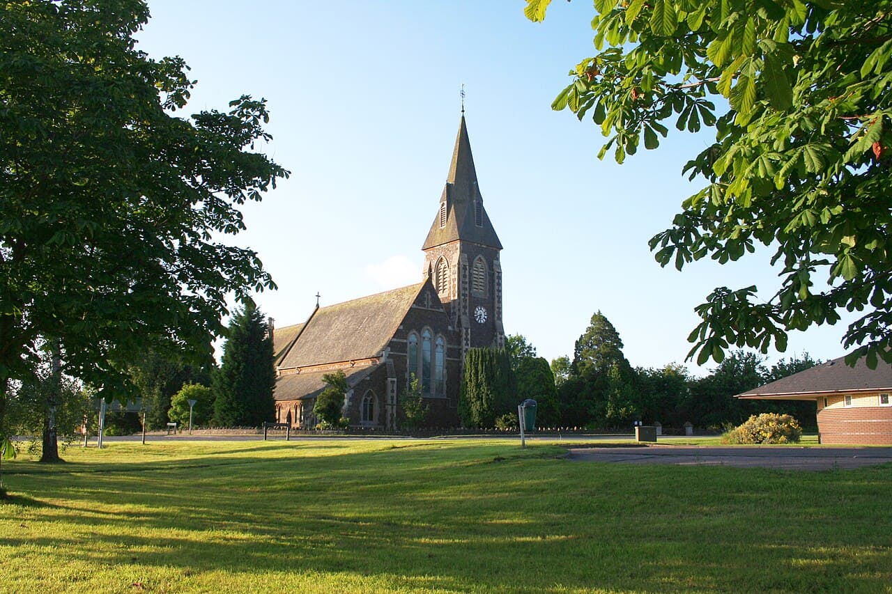 Church of St James in Welland, Worcestershire