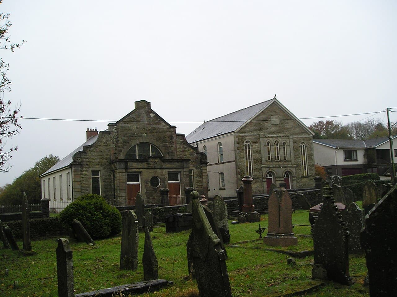 Capel Hendre and Vestry in Ammanford, Carmarthenshire