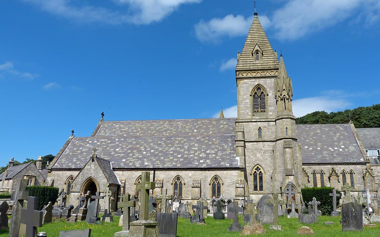 The Roman Catholic Church Of St David, Pantasaph in Holywell, Flintshire