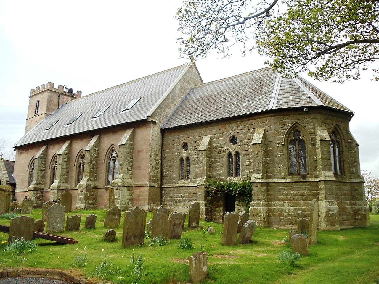 Church of St Nicholas in Kyloe, Northumberland