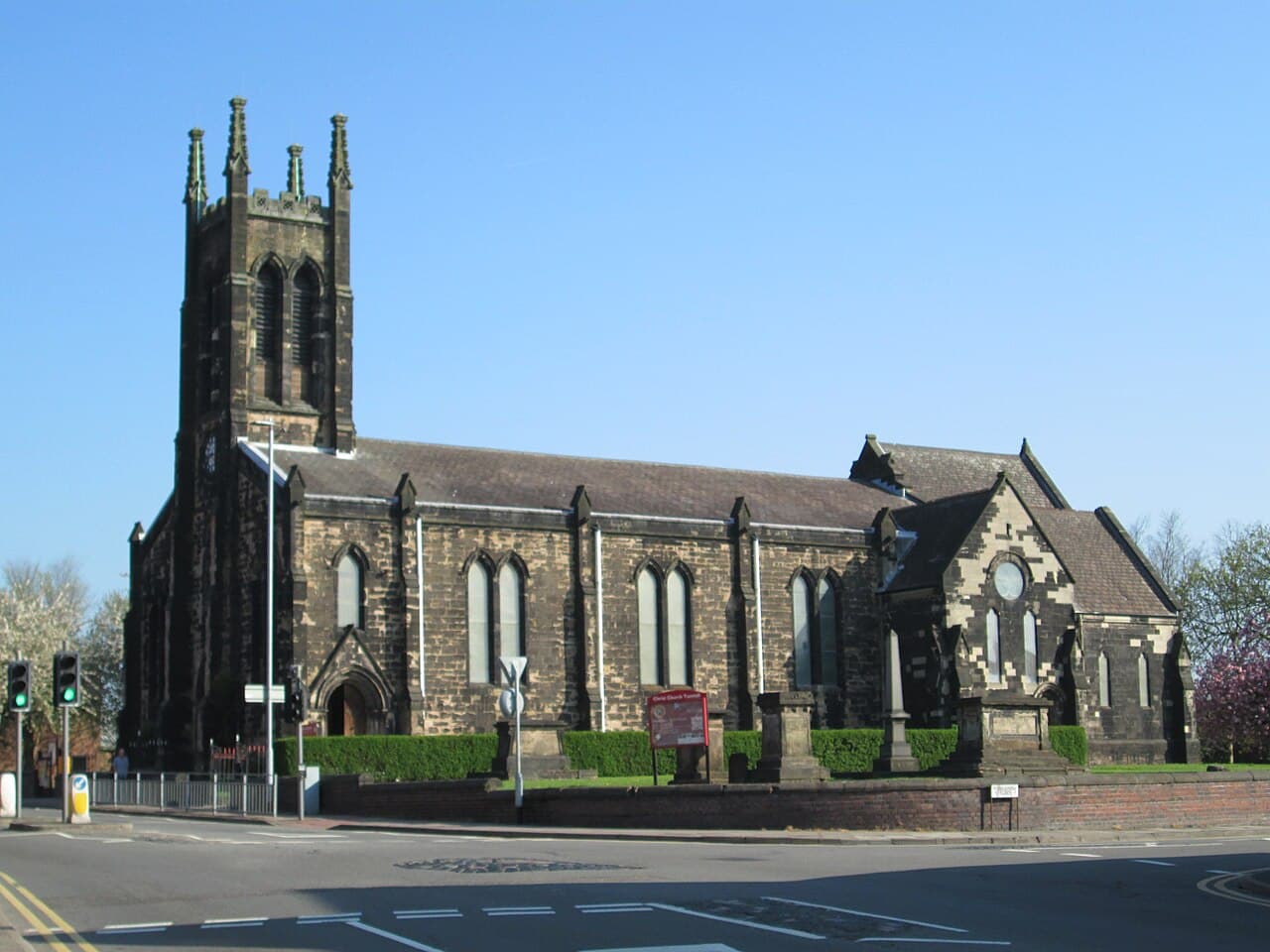 Christ Church, Tunstall in Tunstall, Staffordshire