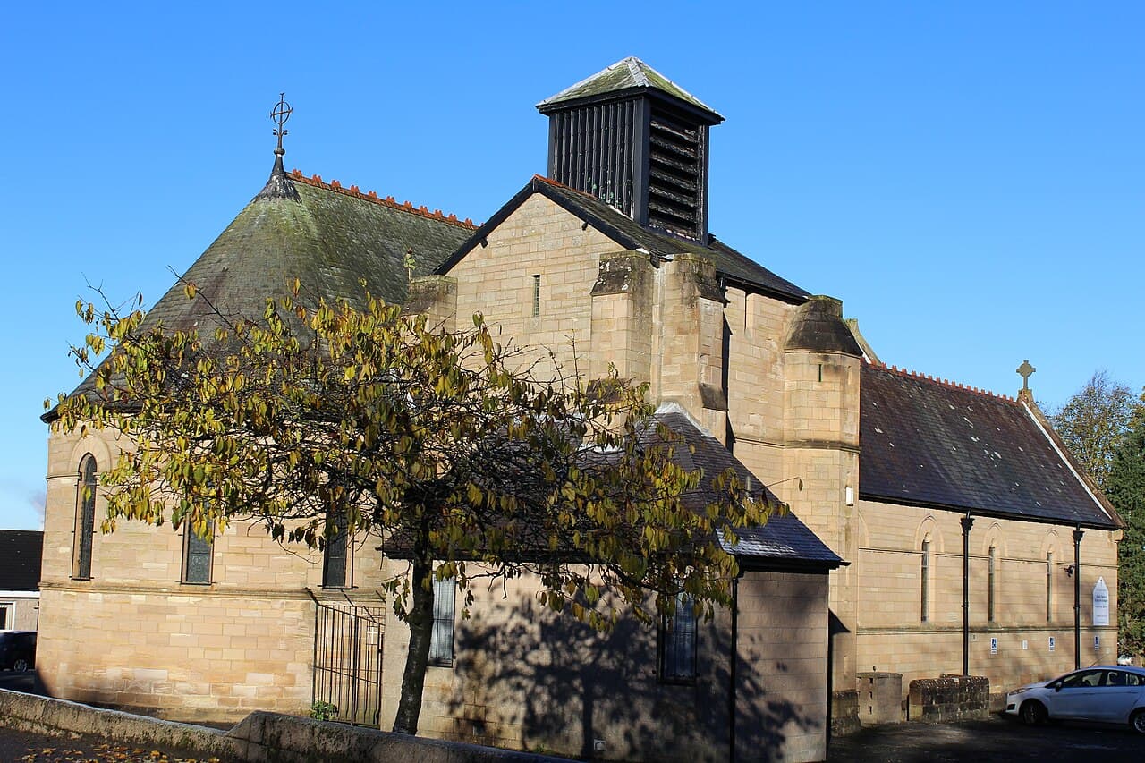 St John's RC Church in Cumnock, East Ayrshire