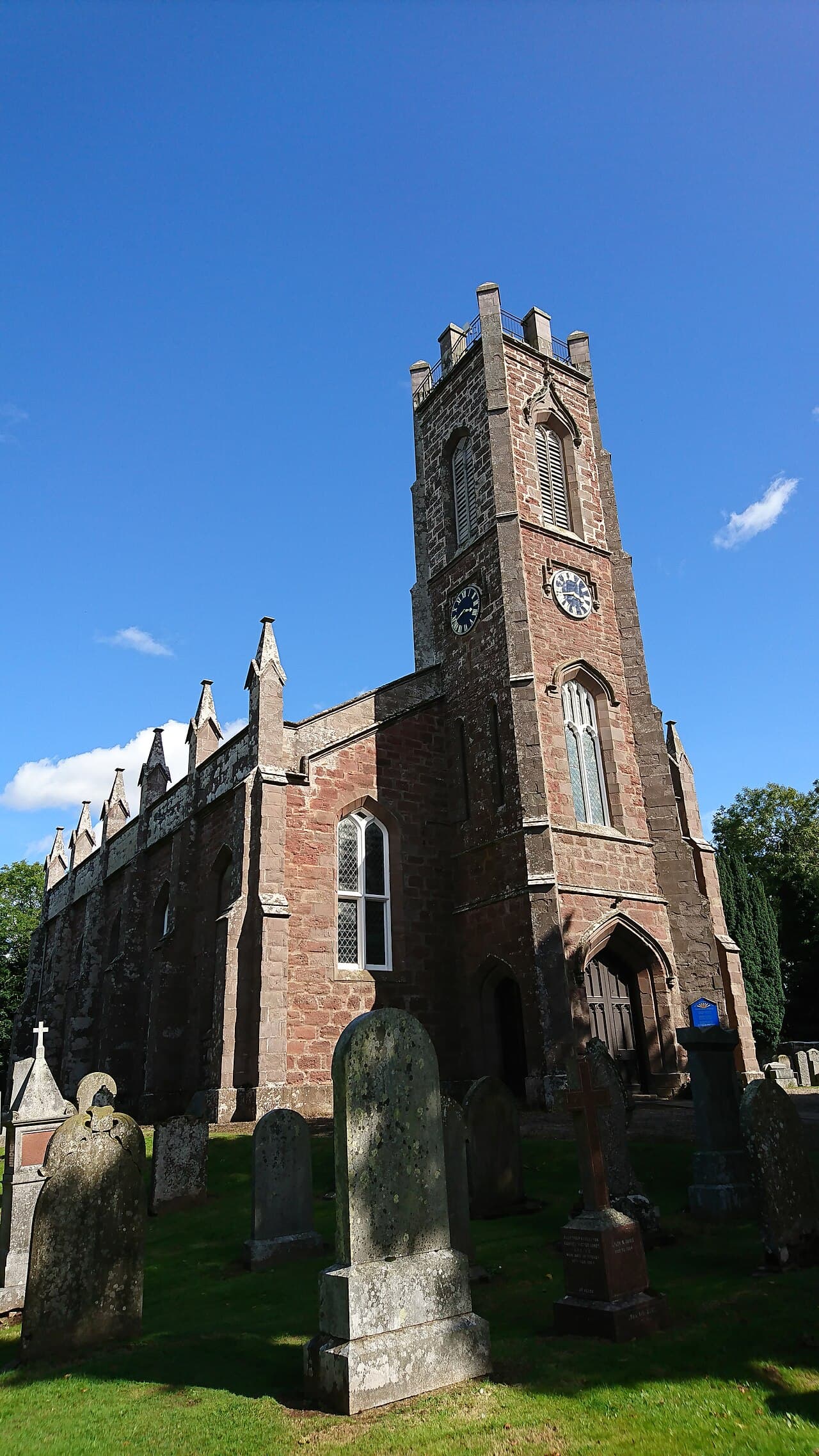 Auchenblae Parish Church in Arbuthnott, Aberdeenshire