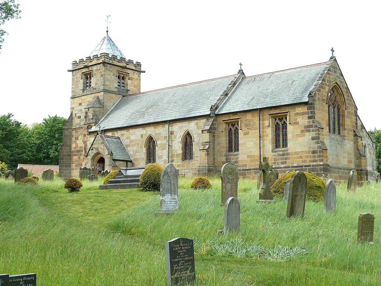 Church of All Saints in Craythorne, North Yorkshire