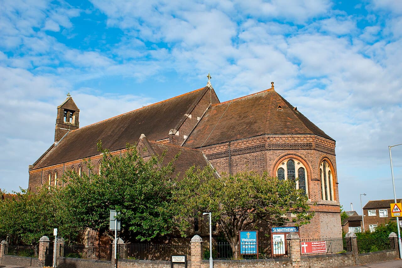 Church of St Matthew in Luton, Bedfordshire