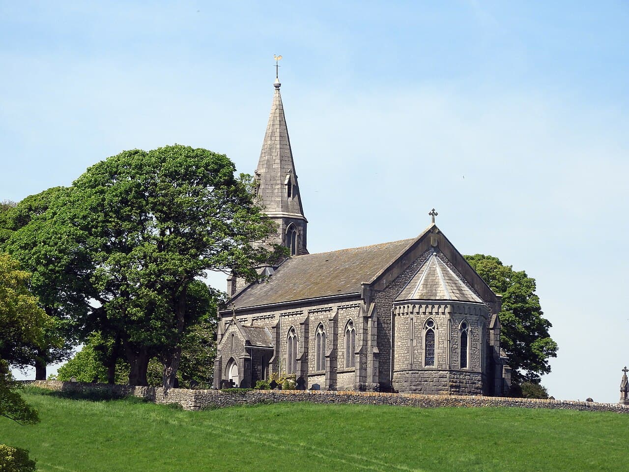 Church of Holy Trinity in Urswick, Cumbria