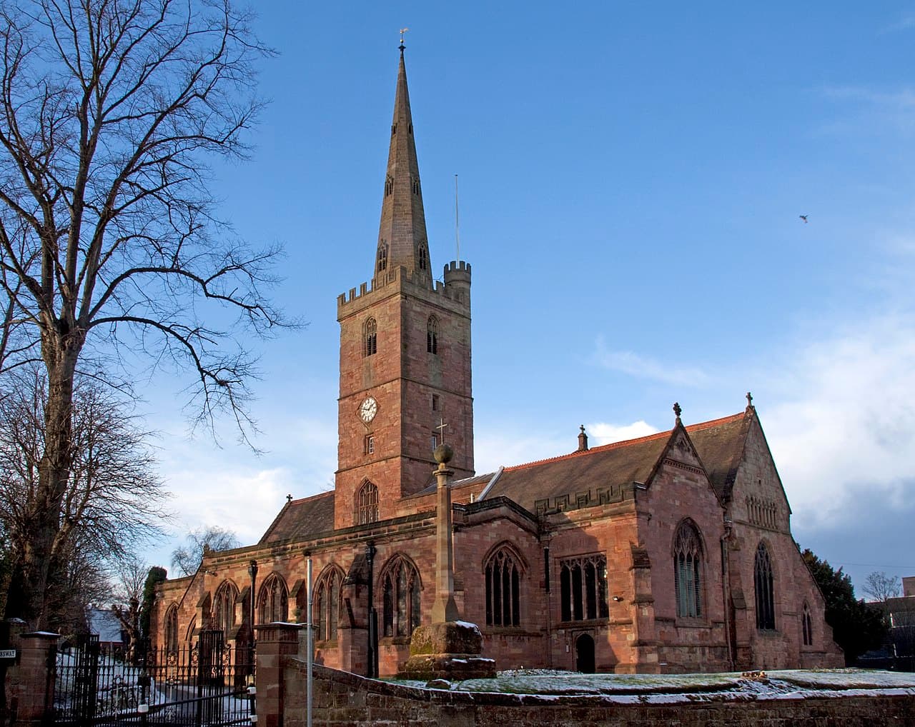 Church of St John the Baptist, Halesowen in Dudley, West Midlands