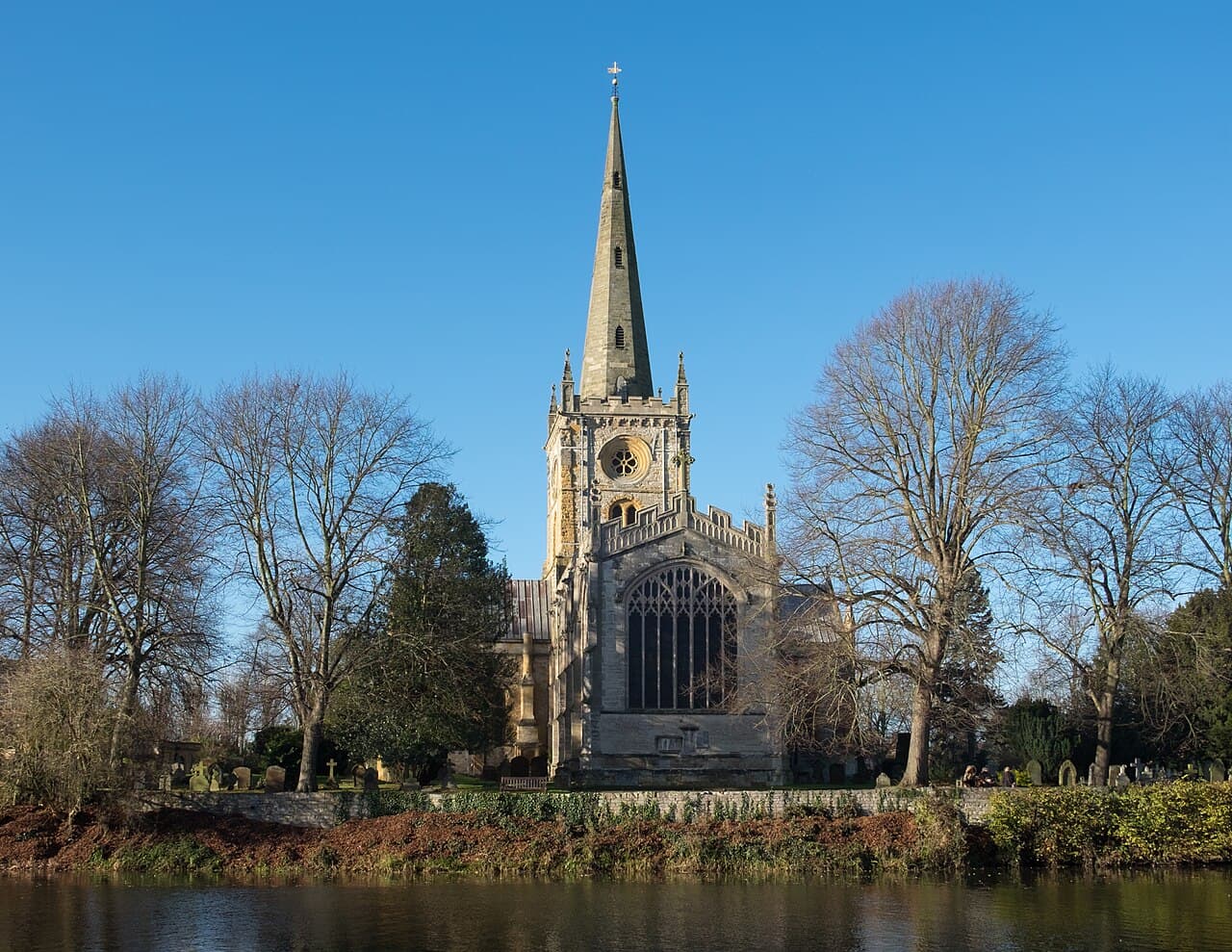 Holy Trinity Church, Stratford-upon-Avon in Stratford-upon-Avon, Warwickshire
