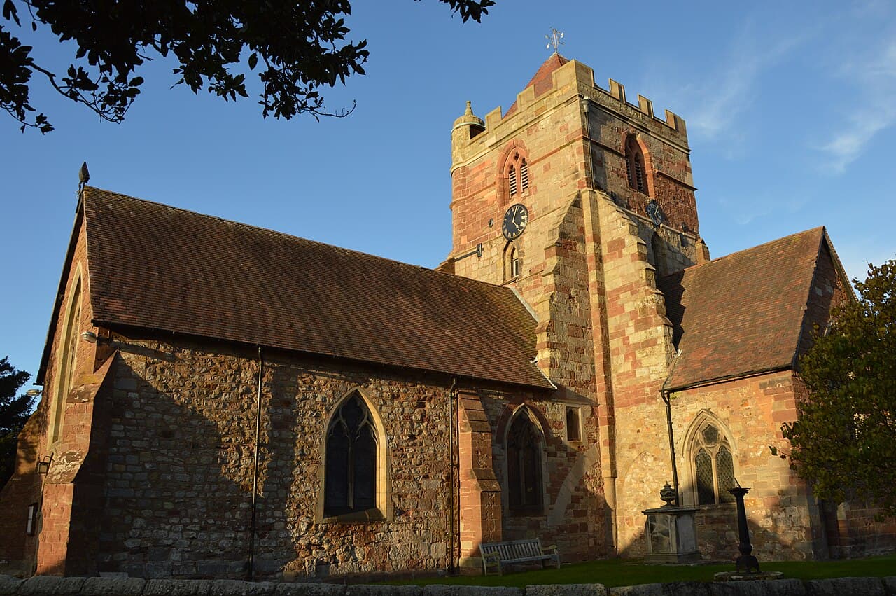 Church of St Peter in Wrockwardine, Shropshire