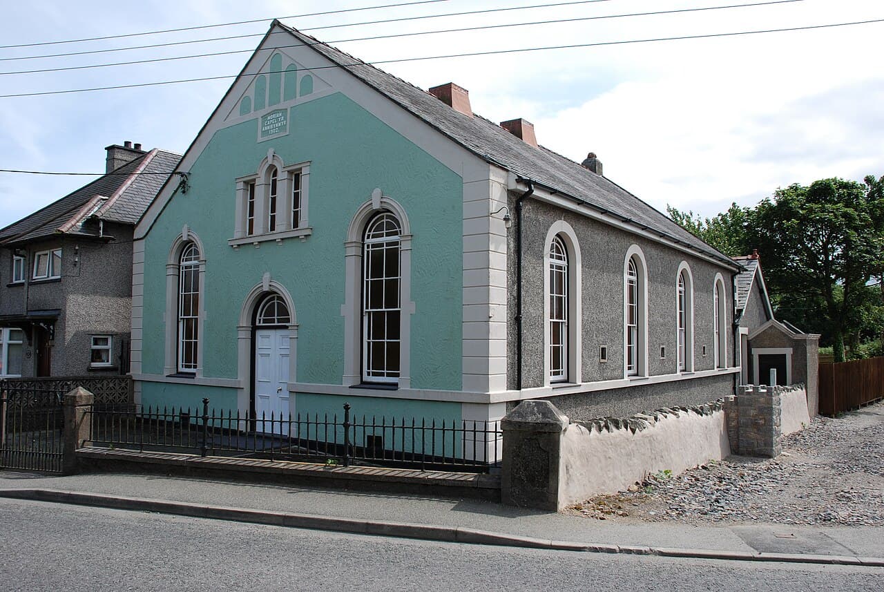 Moreia Welsh Independent Chapel in Gwalchmai, Gwynedd
