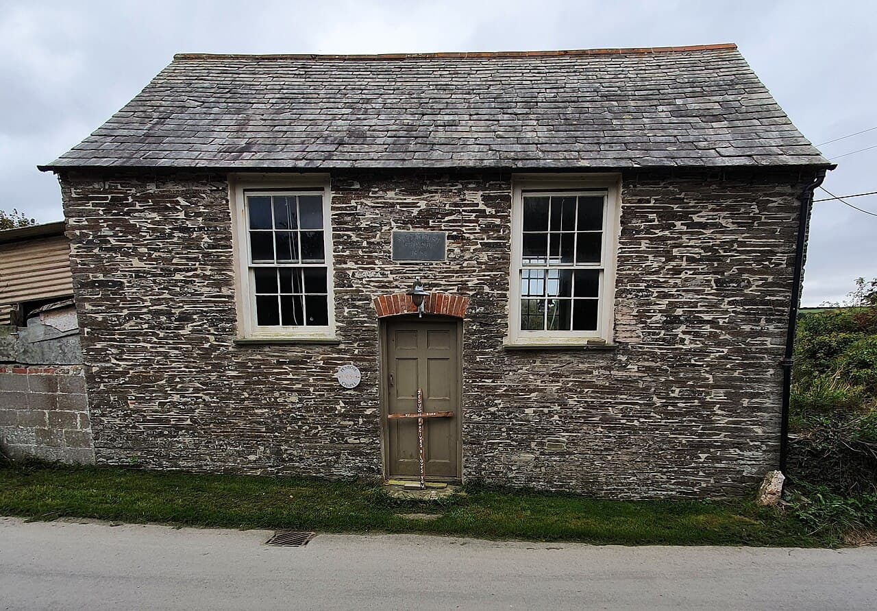 Penrose Methodist Chapel in St Ervan, Cornwall