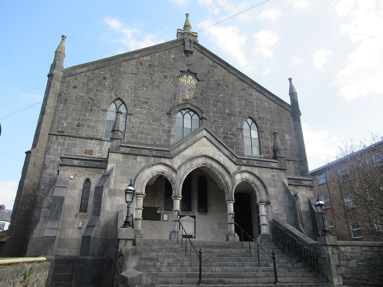 Ebenezer Welsh Methodist Church in Caernarfon, Gwynedd