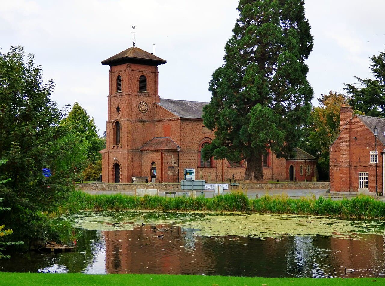 Church of St John the Baptist in Gobowen, Shropshire
