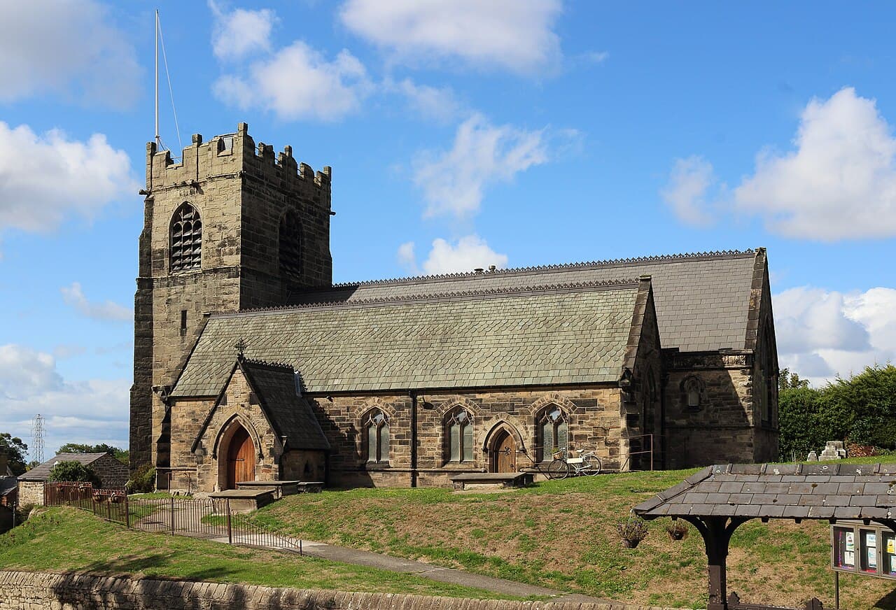 St Oswald's Church, Bidston in Wirral, Merseyside