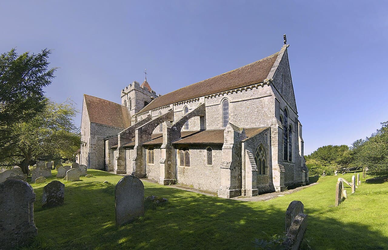 The Priory Church of St Mary and St Blaize, Boxgrove in Chichester, West Sussex