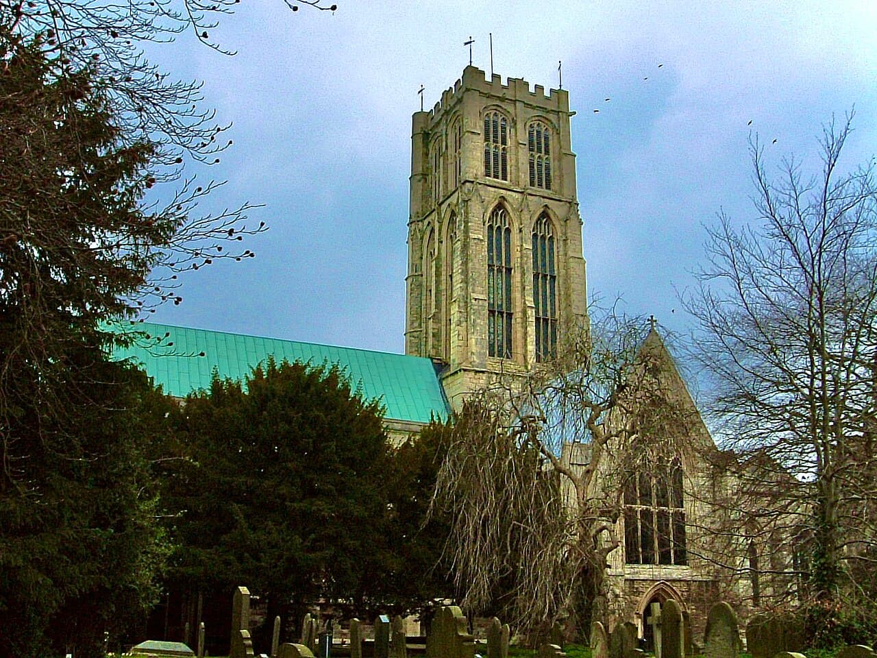 Howden Minster in Goole, East Riding of Yorkshire